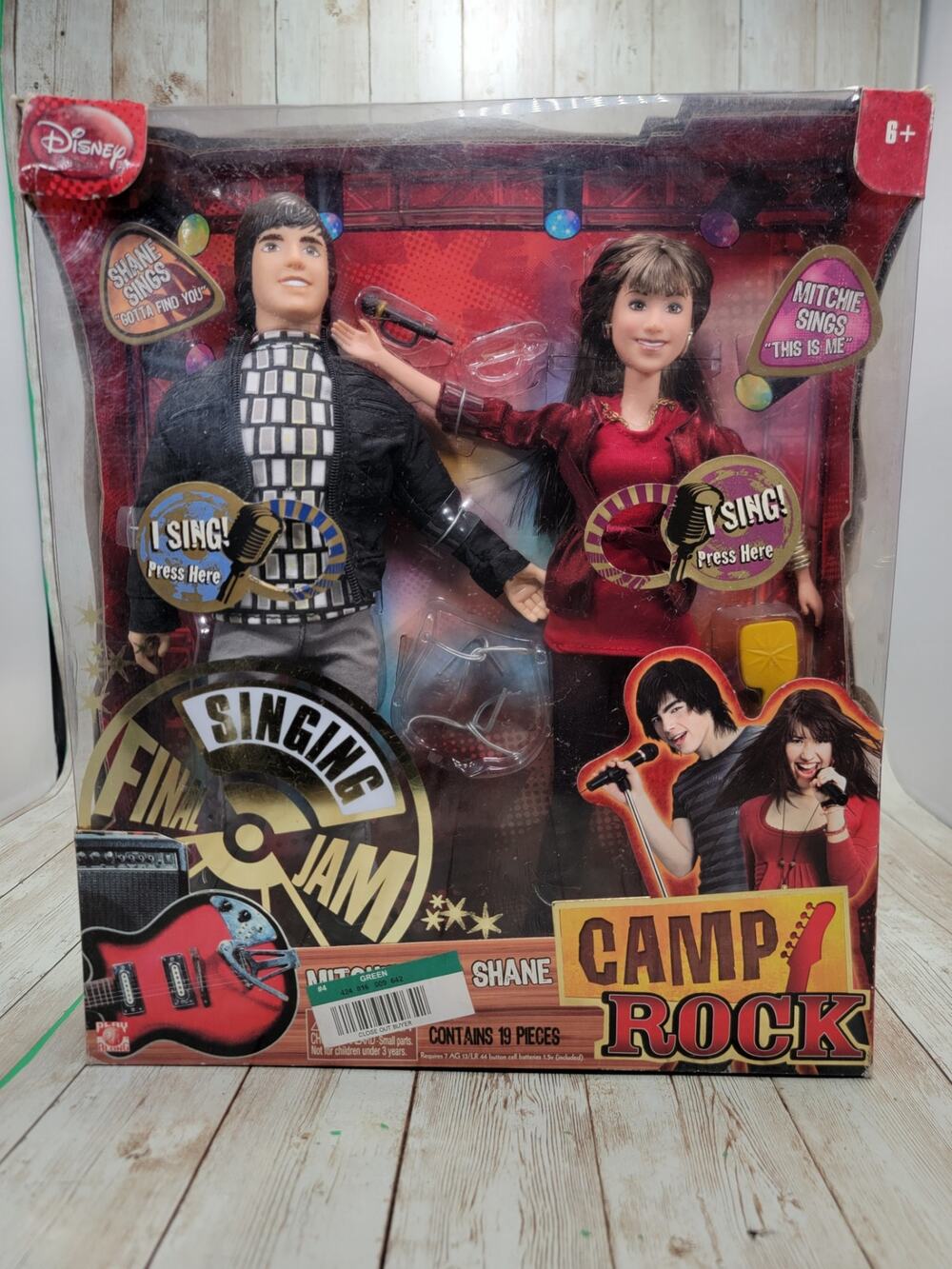 Disney Camp Rock 2008 Mitchie & Shane Singing Final Jam Dolls